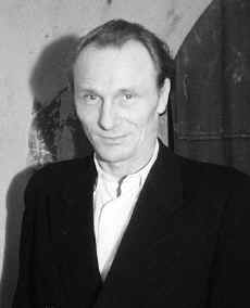 Sänger und Schauspieler Ernst Busch