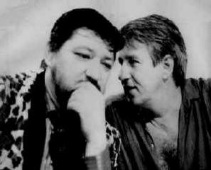 Rainer Werner Fassbinder und Wolf Gremm (Foto: Ziegler-Film)