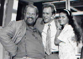 Peter Berling, Ulrich Tukur und Barbara Auer (Film "Milliardenspiel") - Foto: Ziegler-Film