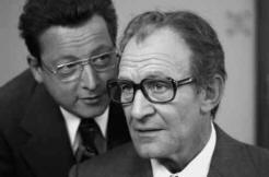 Michael Mendl (re.) als Willy Brandt und Mathias Brandt als Guillaume in "Im Schatten der Macht" (Foto: Ziegler-Film)